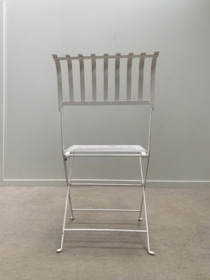 Set of 4 folding garden chairs