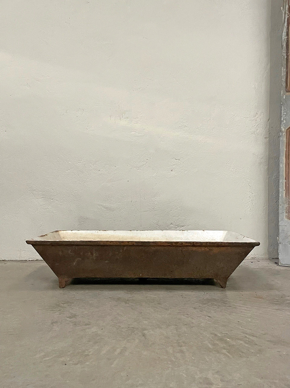 Cast iron trough