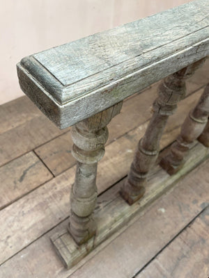 Oak balustrade