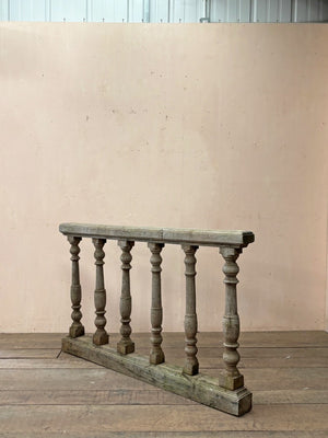 Oak balustrade
