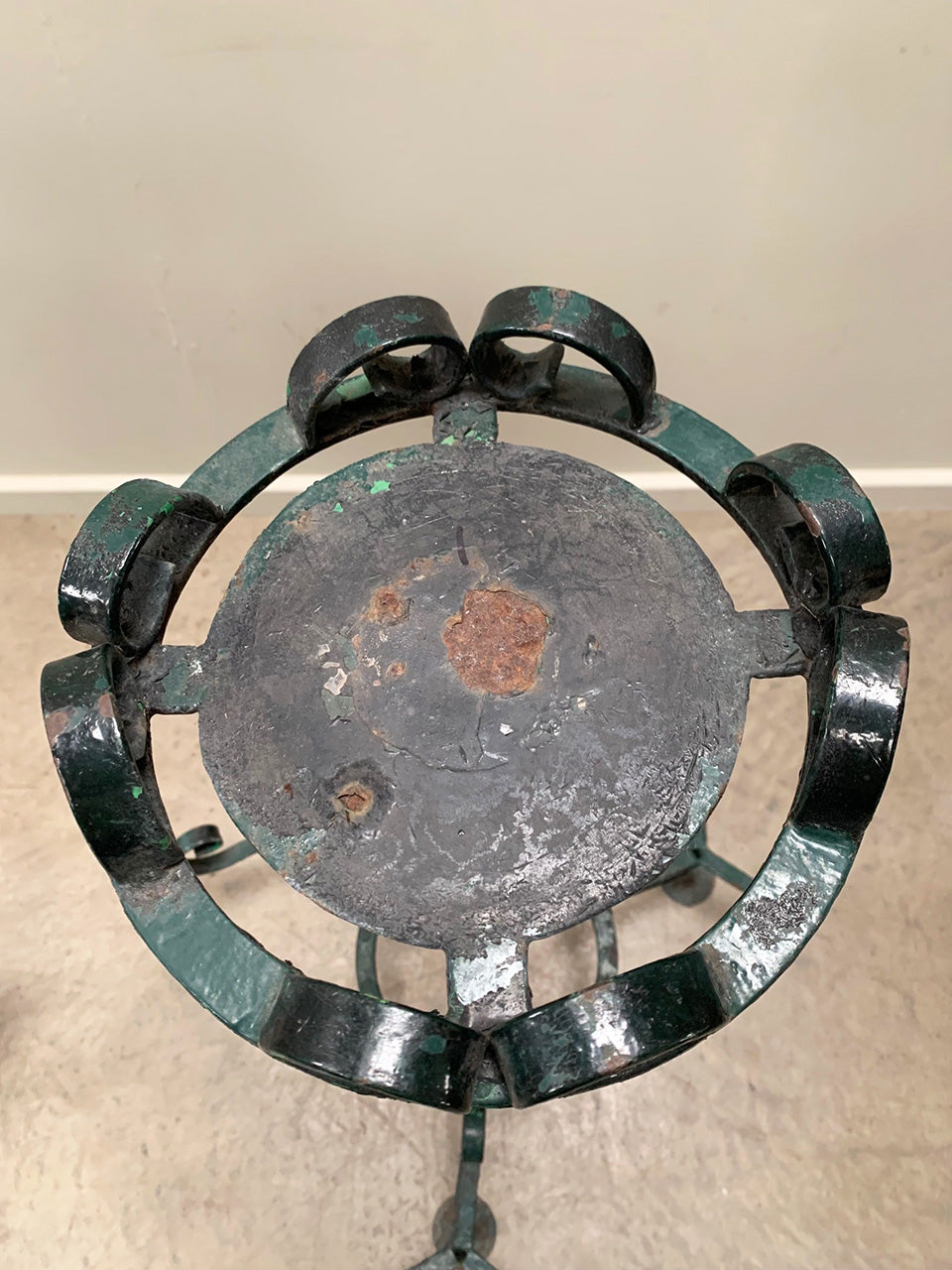 Pair of tall 1930's plant stands