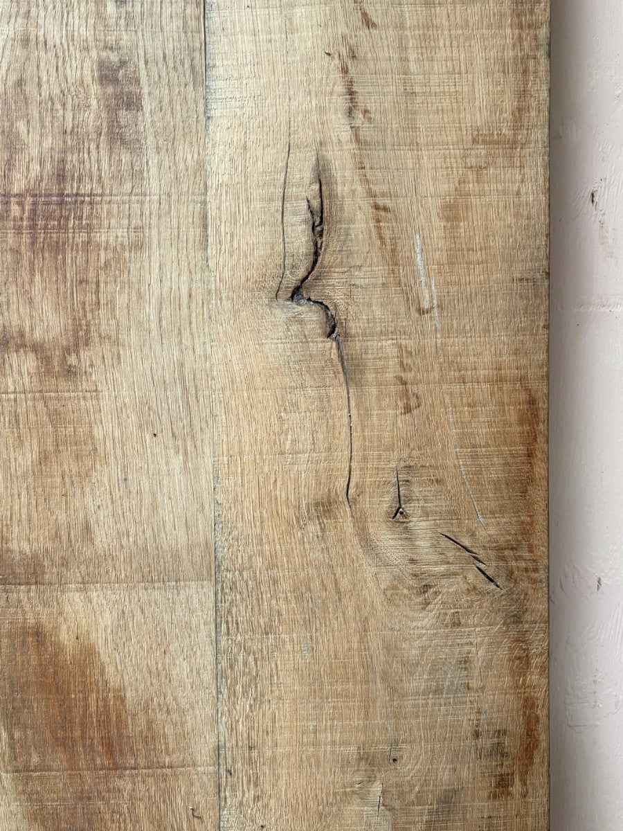 Reclaimed oak table tops