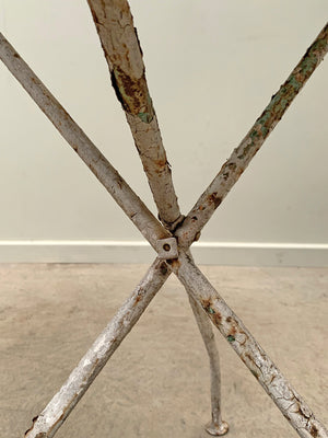 1920's round bistro table