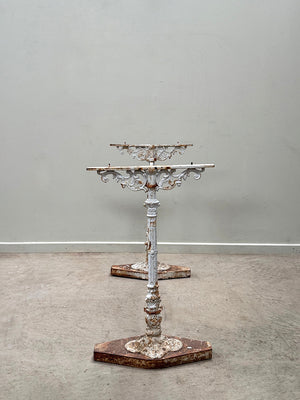 Cast iron bistro table base