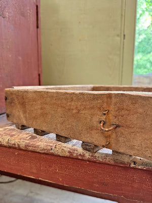 Wooden trug