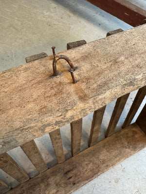 Wooden trug