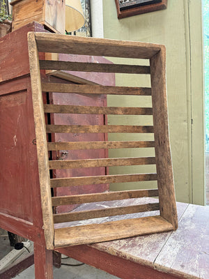Wooden trug