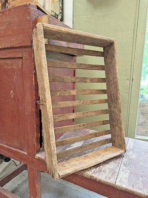Wooden trug