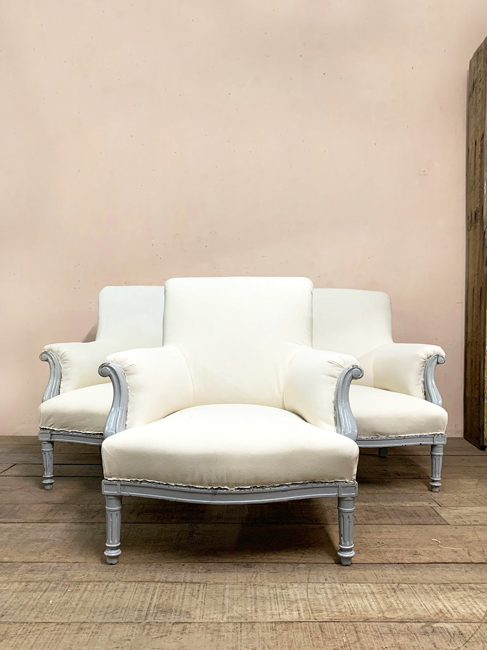 Set of 3 Napoleon III armchairs (each)