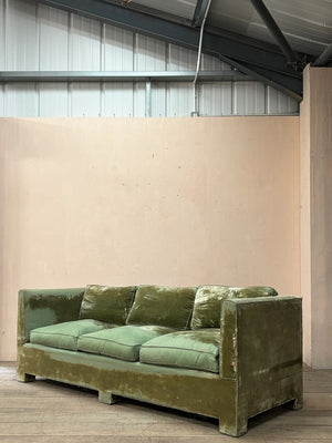 20th century American sofa (inc. restoration and re-upholstery, ex. fabric) (Reserved)