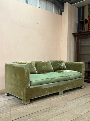 20th century American sofa (inc. restoration and re-upholstery, ex. fabric) (Reserved)