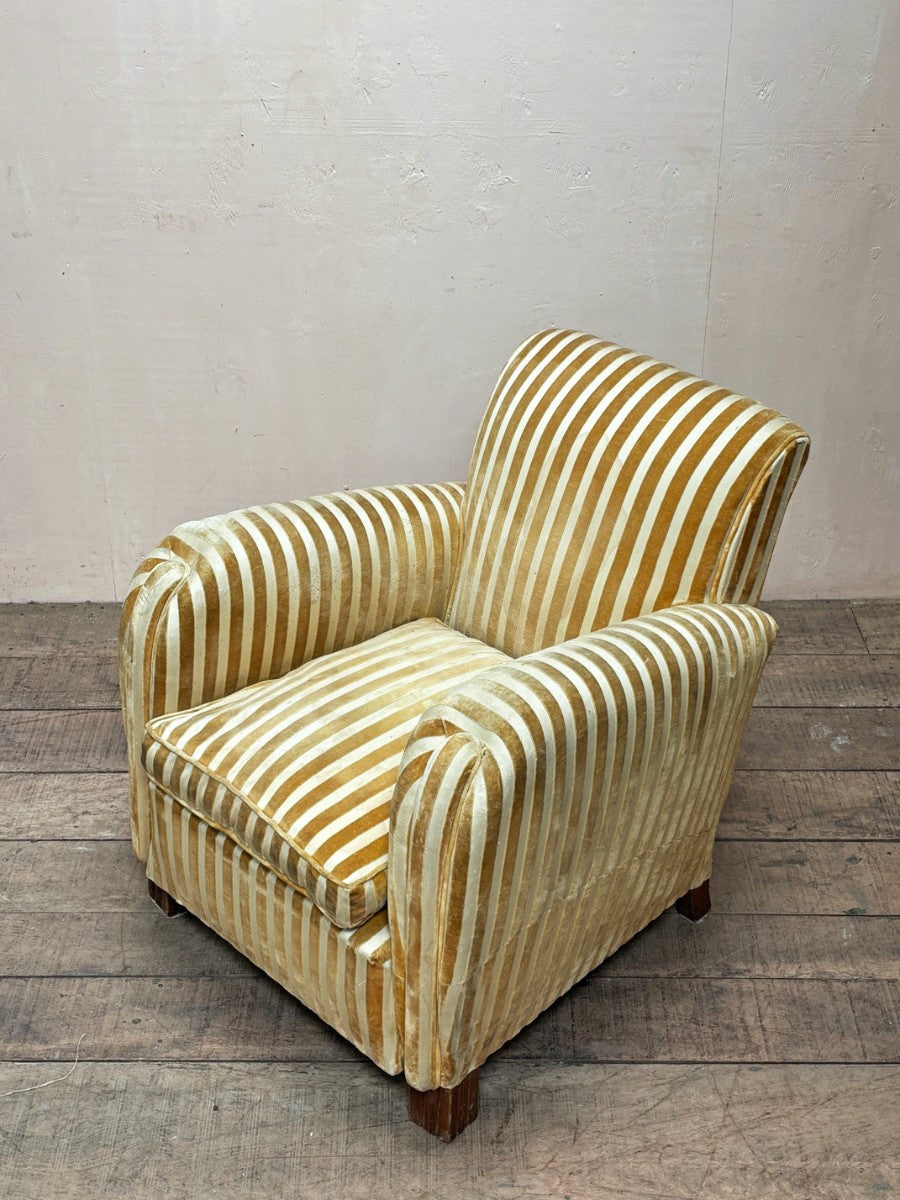 Art Deco club armchair