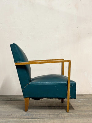 Art Deco armchair for re-upholstery 'as is'