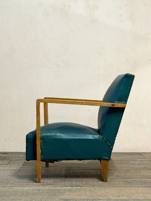 Art Deco armchair for re-upholstery 'as is'