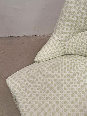 Pale green bedroom chair 'as is'