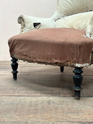 Chapeau de gendarme armchair for re-upholstery 'as is'