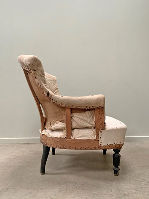Compact chapeau de gendarme armchair 'as is'