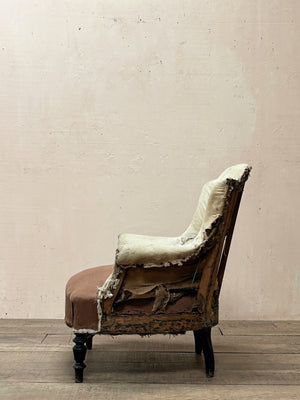 Chapeau de gendarme armchair for re-upholstery 'as is'