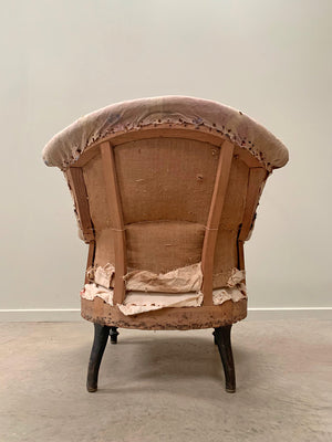 Compact chapeau de gendarme armchair 'as is'