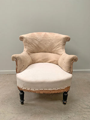 Compact chapeau de gendarme armchair 'as is'