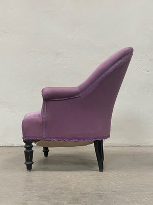 Crapaud armchair for re-upholstery 'as is'