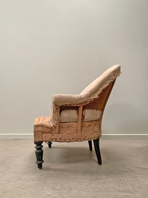 Crapaud armchair for re-upholstery 'as is' (Reserved)