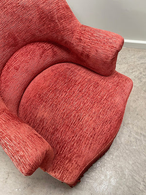 Napoleon III crapaud armchair 'as is'