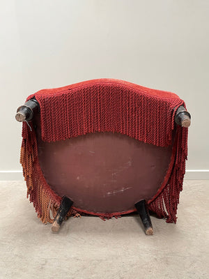 Napoleon III crapaud armchair 'as is'