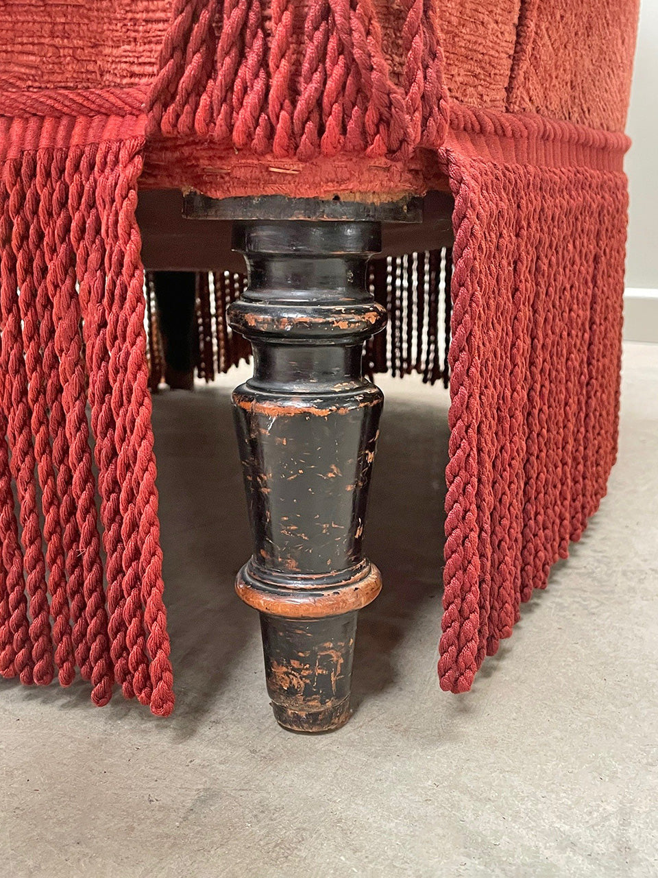 Napoleon III crapaud armchair 'as is'