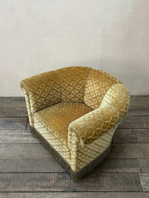 Danish tub chair 'as is'