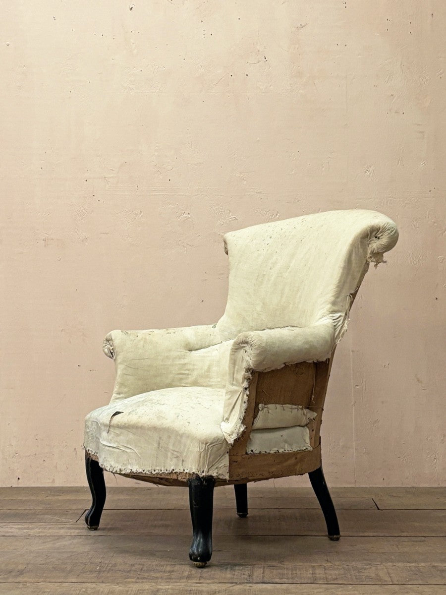 His and hers armchairs (pair, 'as is')