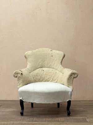 His and hers armchairs (pair, 'as is')