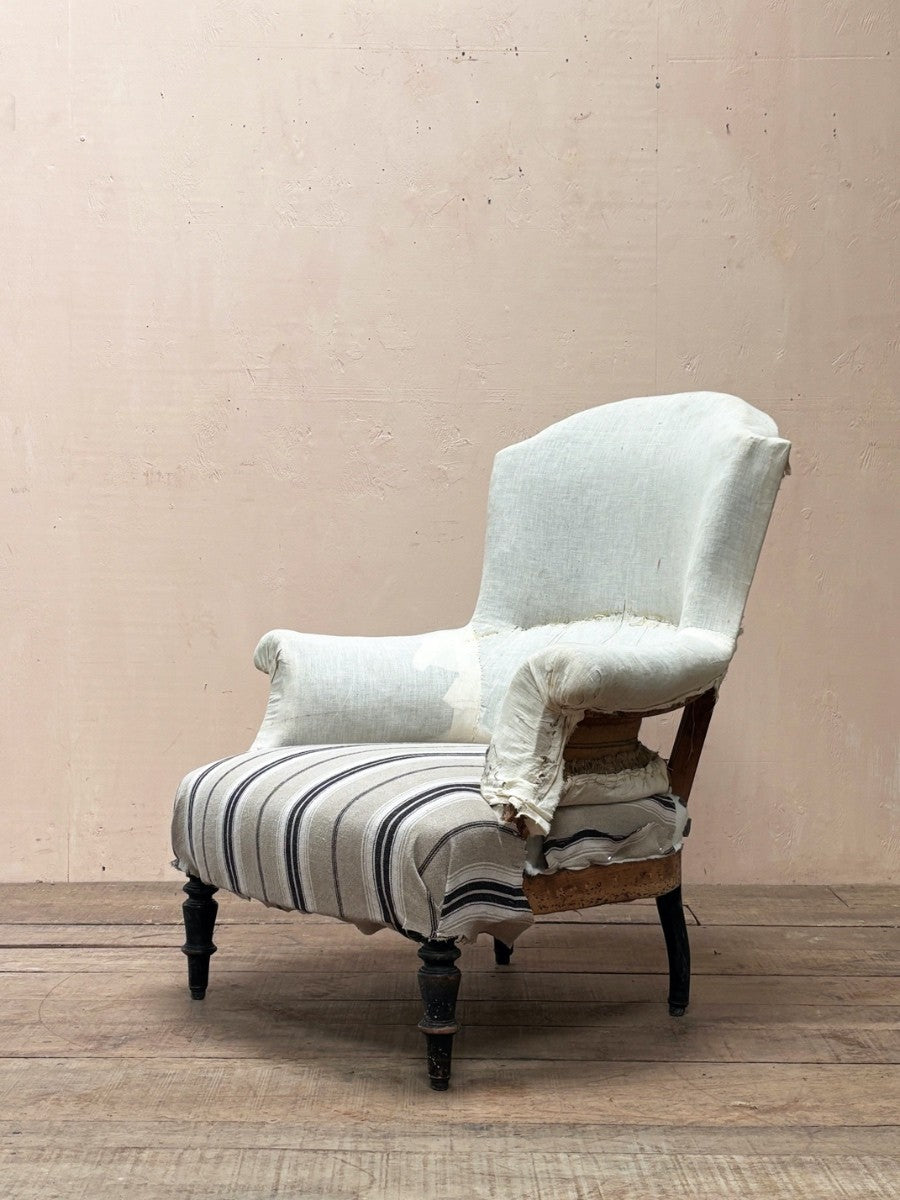 Large chapeau armchair 'as is'