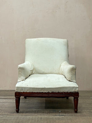 Oversized armchair 'as is'