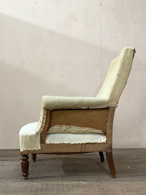 Large square back armchair 'as is'