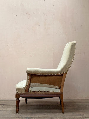 Walnut armchair