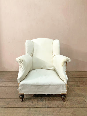 Large wing chair 'as is'