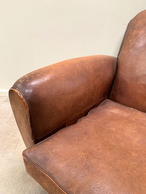 Leather club chair (Reserved)
