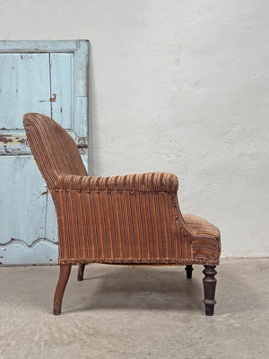 Stripy armchair