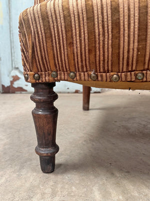 Stripy armchair