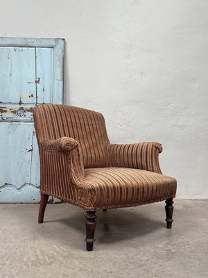 Stripy armchair