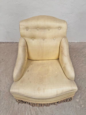 20th century boudoir armchair