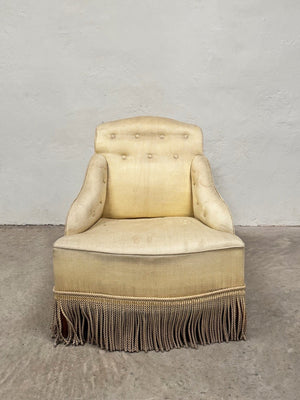 20th century boudoir armchair