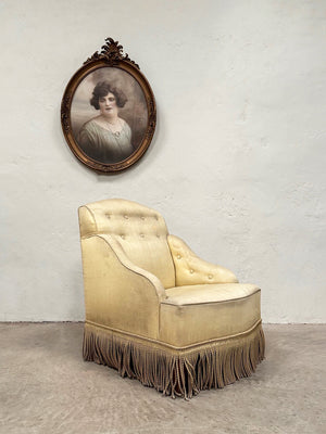 20th century boudoir armchair