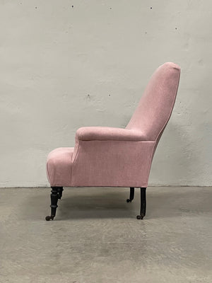 19th century high back armchair