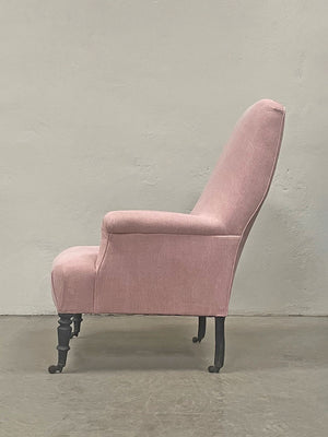 19th century high back armchair