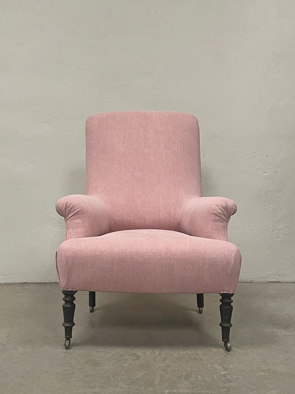 19th century high back armchair