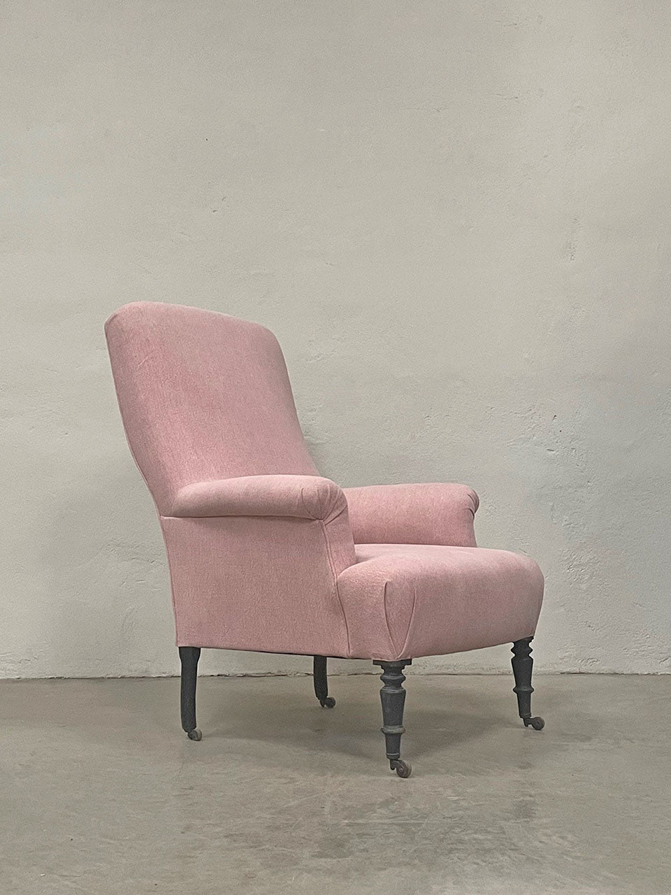 19th century high back armchair