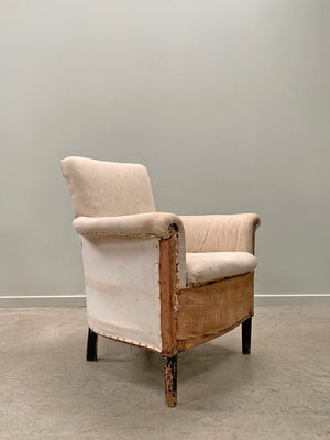 Pair of 1950s armchairs 'as is'