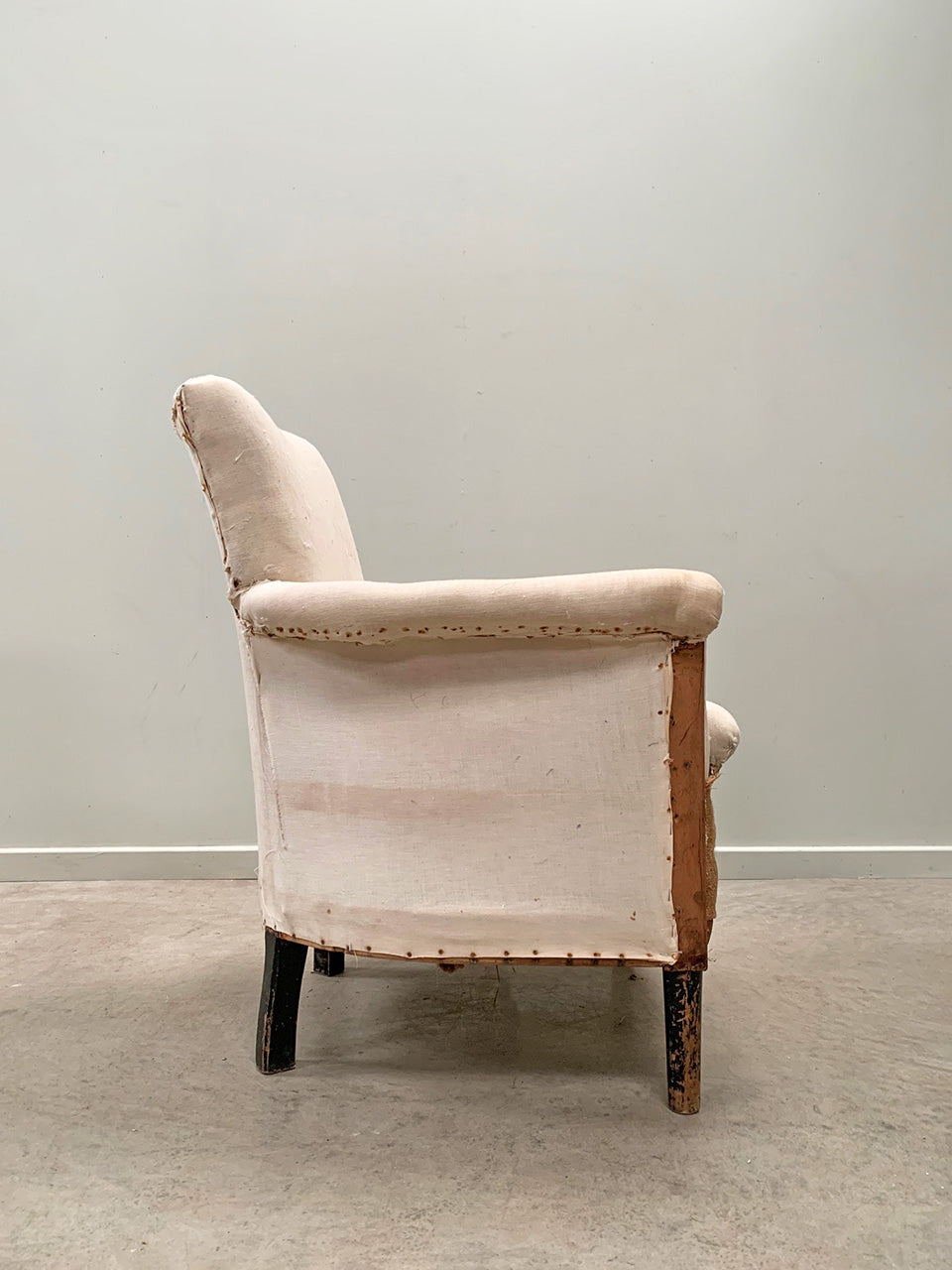 Pair of 1950s armchairs 'as is'